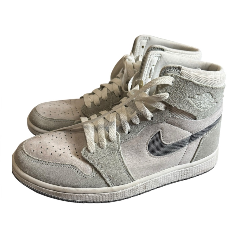 Nike Air Jordan 1 Zoom Air CMFT “Light Bone / Gray Fog” Men’s Size 7.5